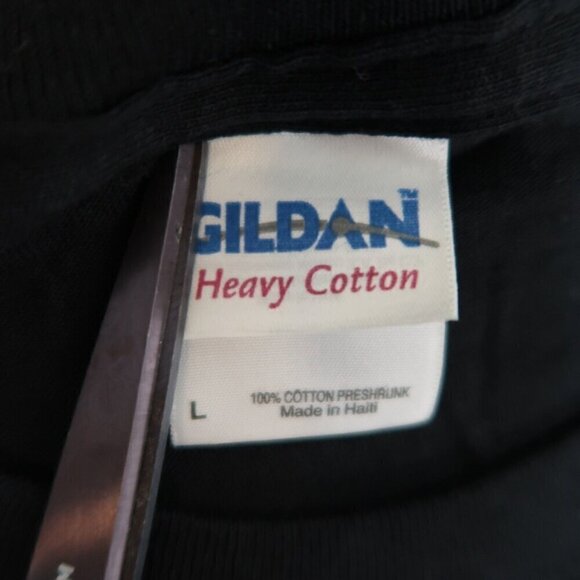 Montgomery Gentry Jim Beam Graphic Tee Double Sided T-Shirt Black Men's Large - Picture 12 of 13